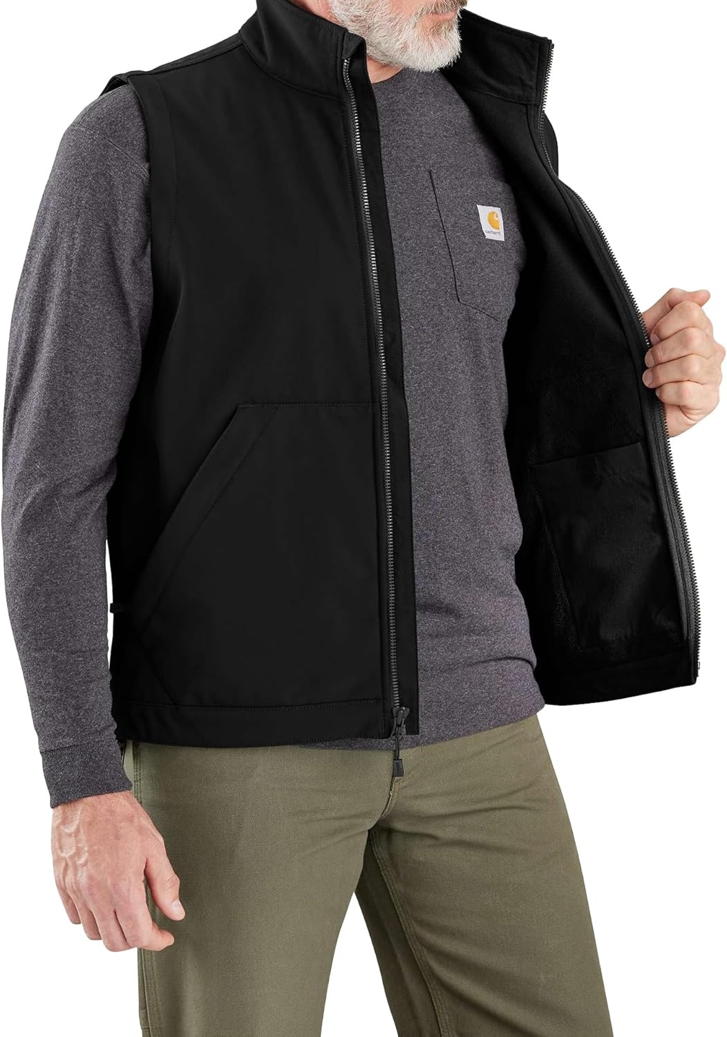 image:imageCarhartt Mens Galesburg Softshell VestBlack