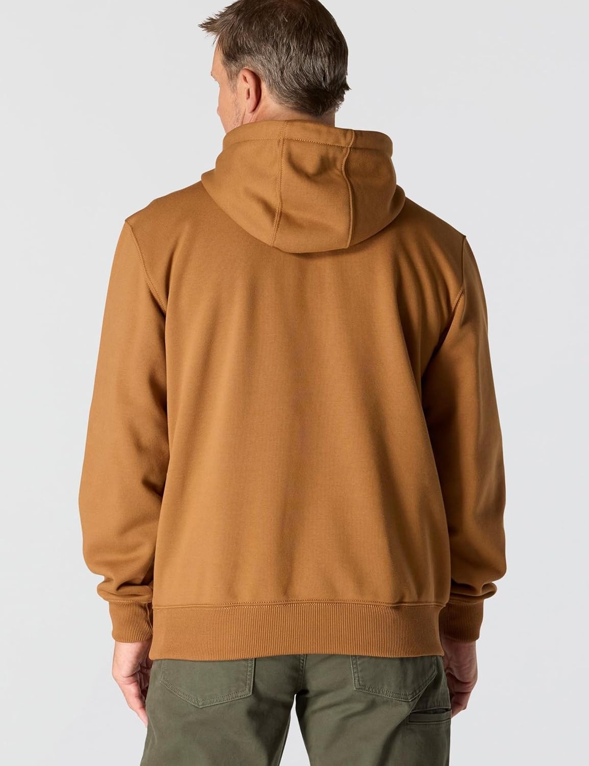 image:imageCarhartt Mens Paxton 14Zip SweatshirtCarhartt Brown