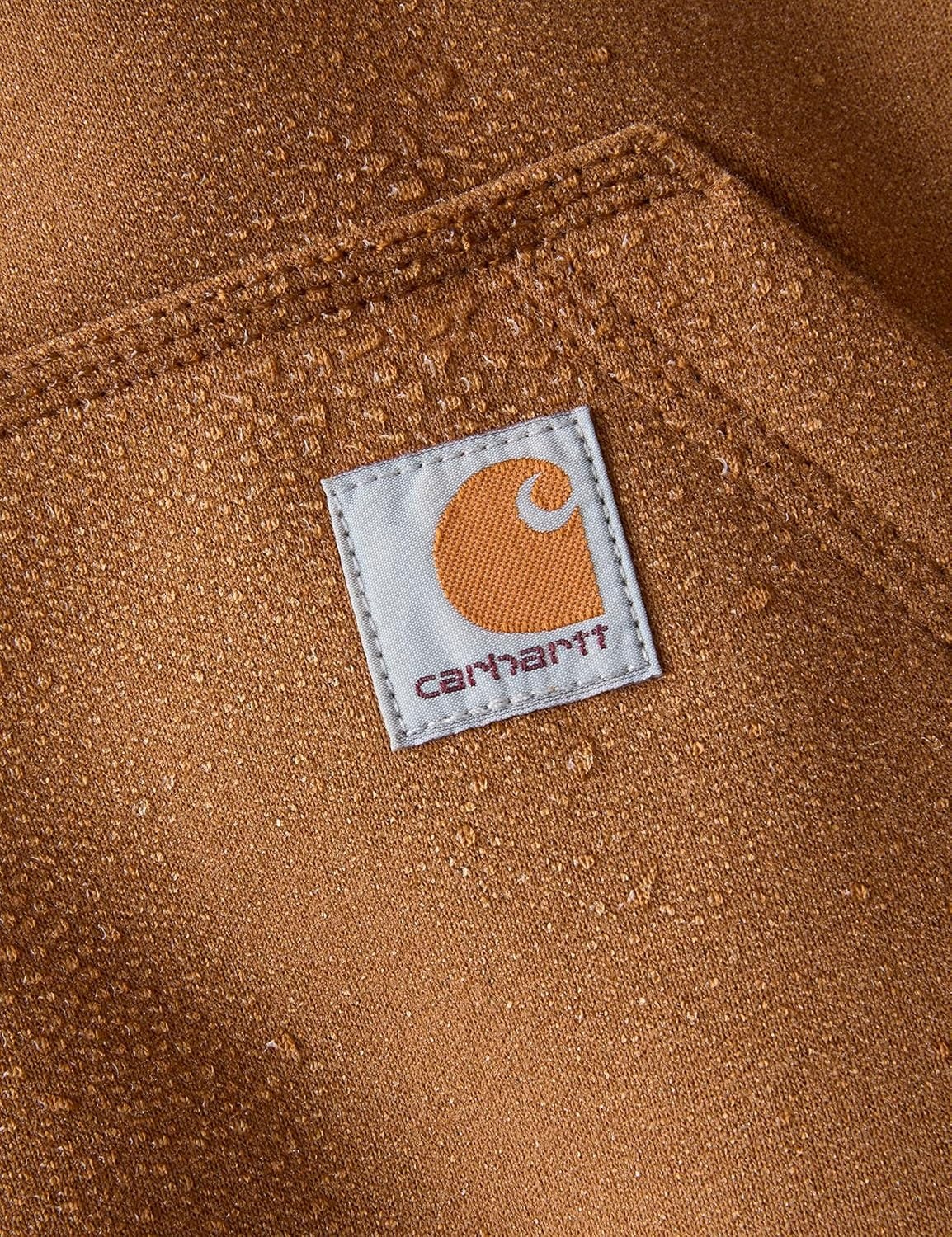 image:imageCarhartt Mens Paxton 14Zip SweatshirtCarhartt Brown