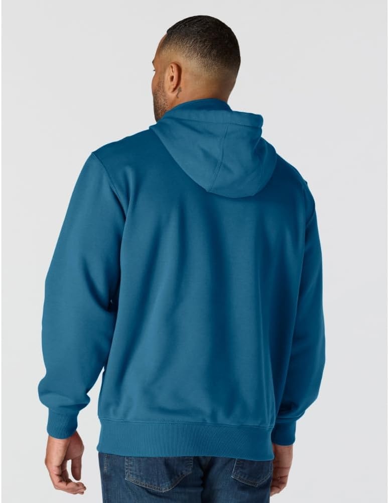 image:imageCarhartt Mens Paxton 14Zip SweatshirtDark Tranquil Blue Heather
