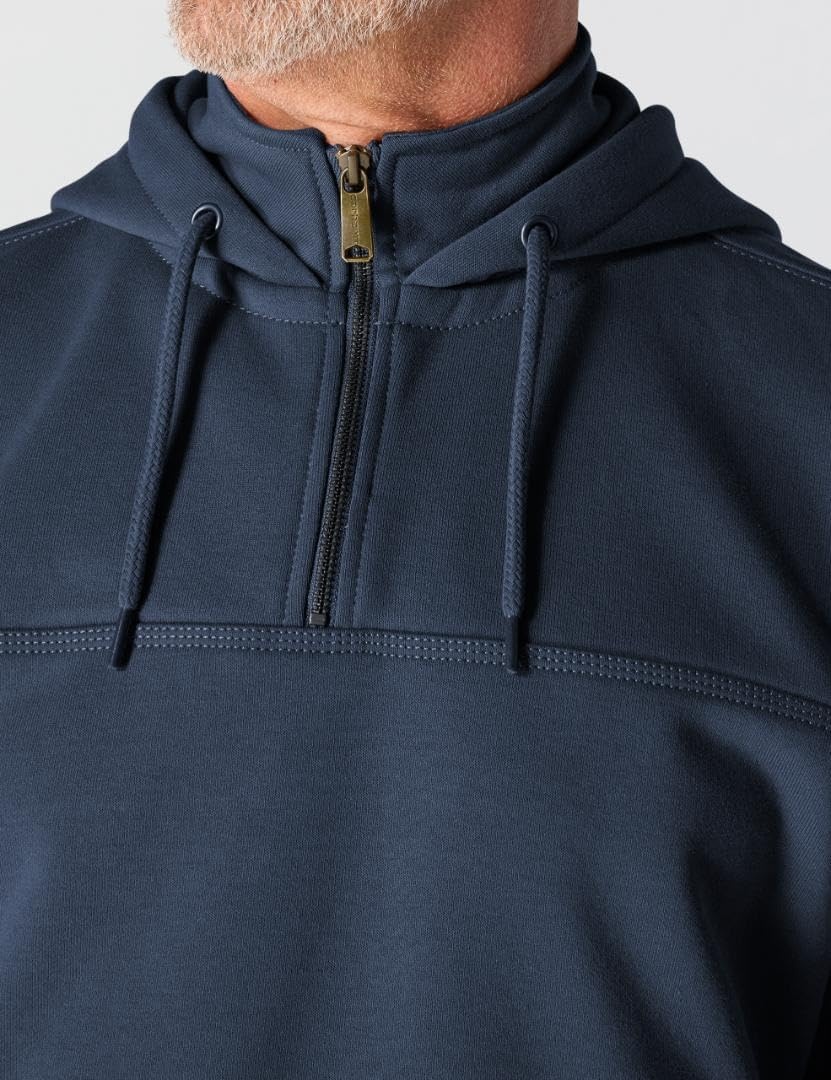 image:imageCarhartt Mens Paxton 14Zip SweatshirtNew Navy