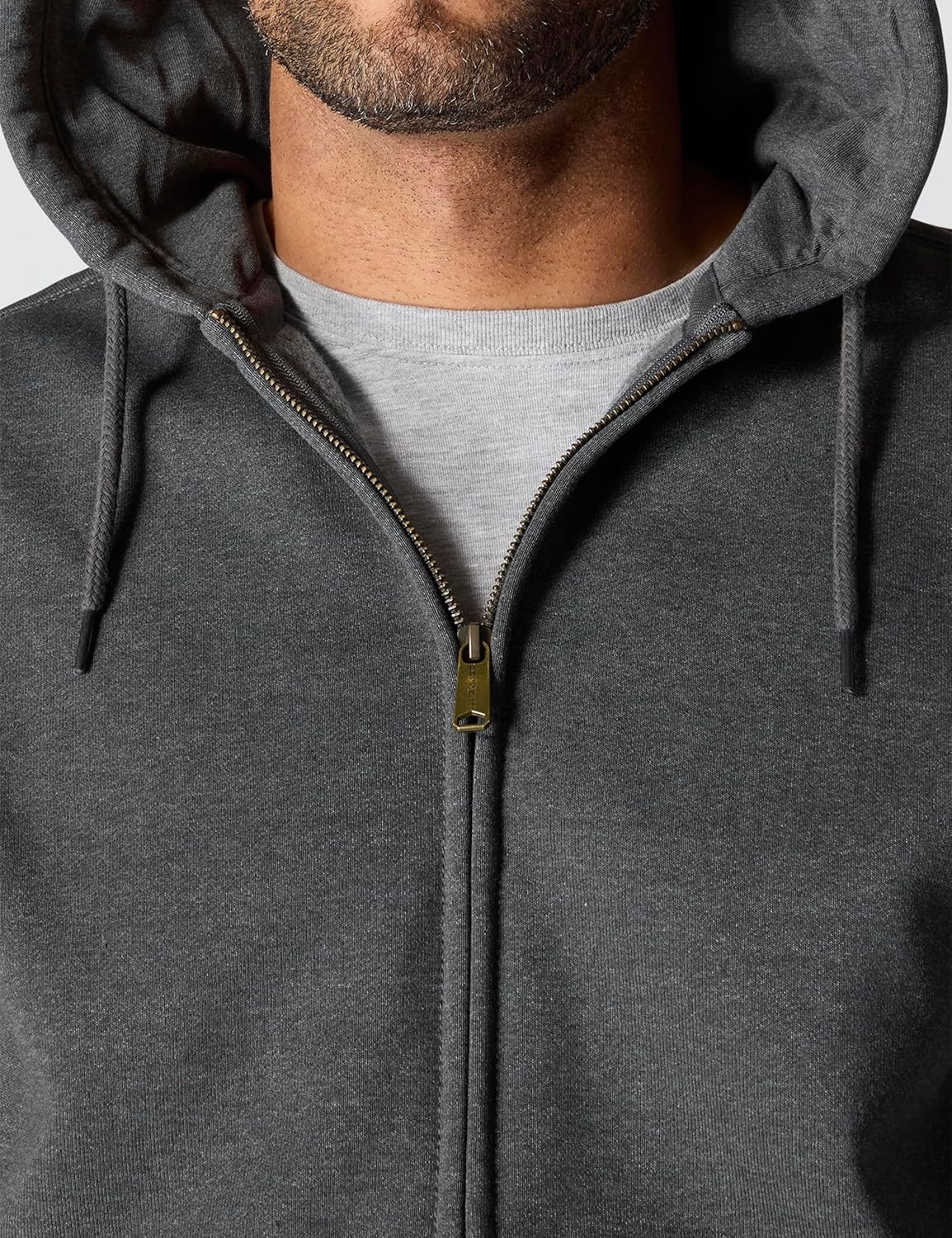 image:imageCarhartt Mens Paxton FullZip SweatshirtCarbon Heather