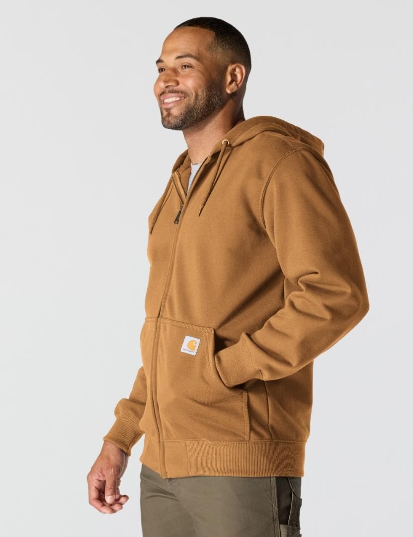 image:imageCarhartt Mens Paxton FullZip SweatshirtCarhartt Brown