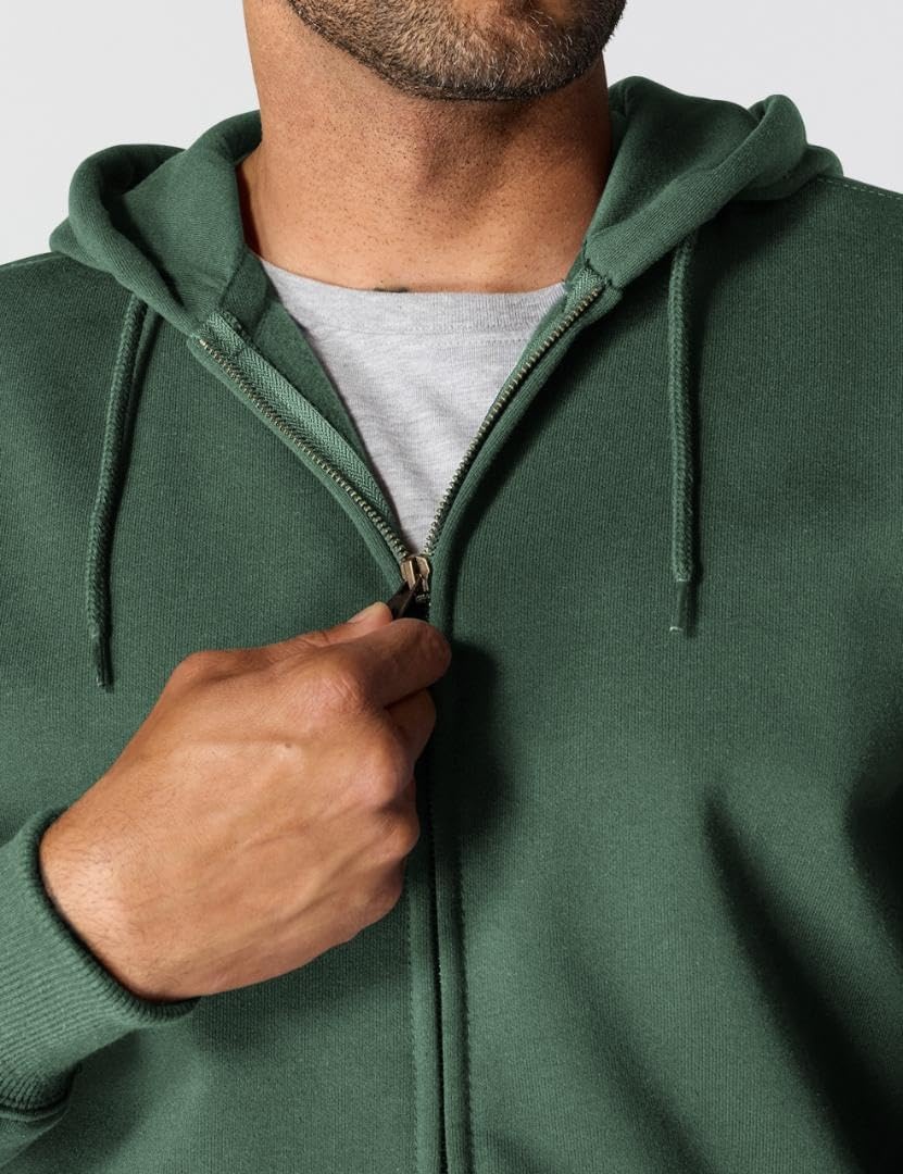 image:imageCarhartt Mens Paxton FullZip SweatshirtForestry Green