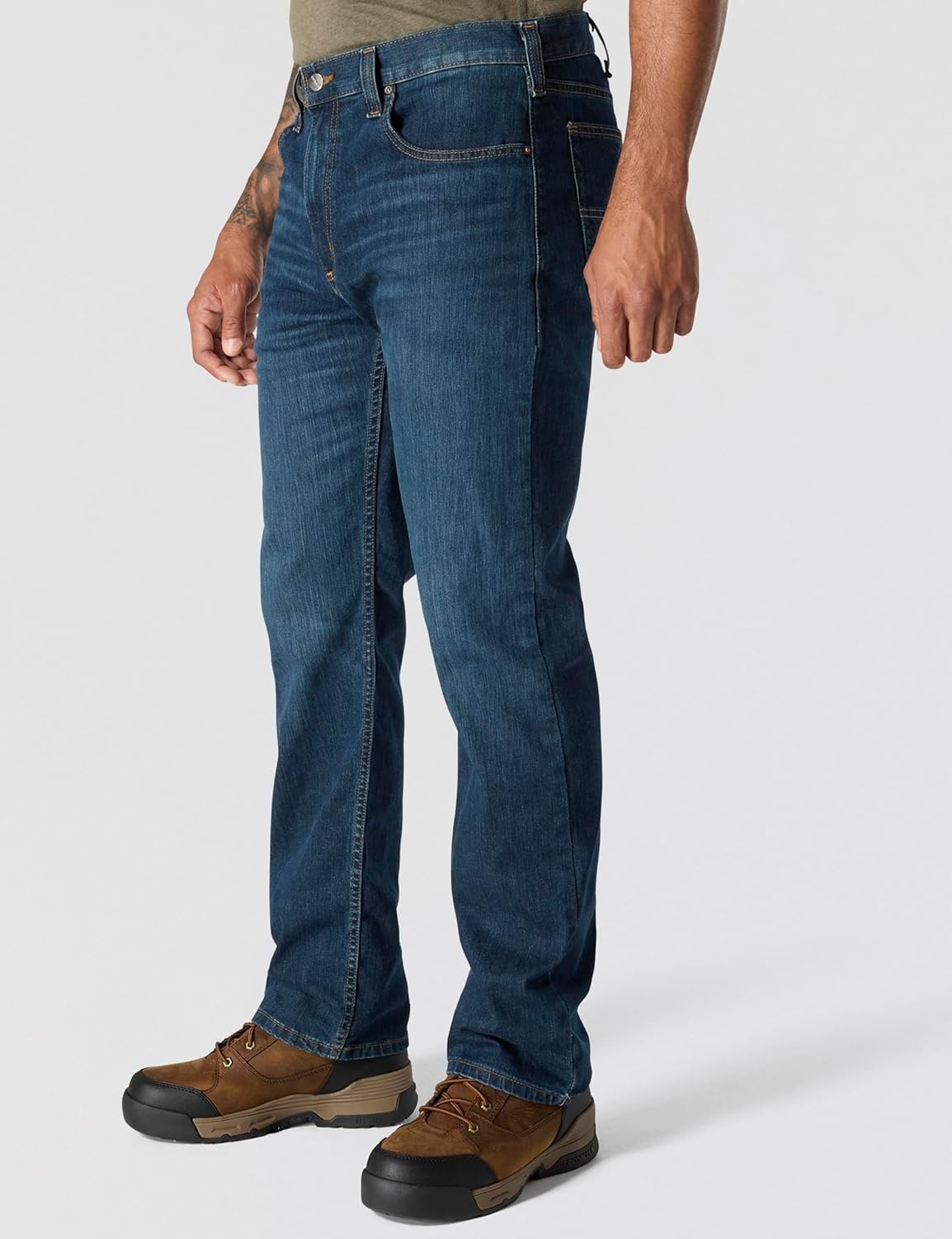 image:imageCarhartt Mens Relaxed Straight Rugged Flex JeanClearwater