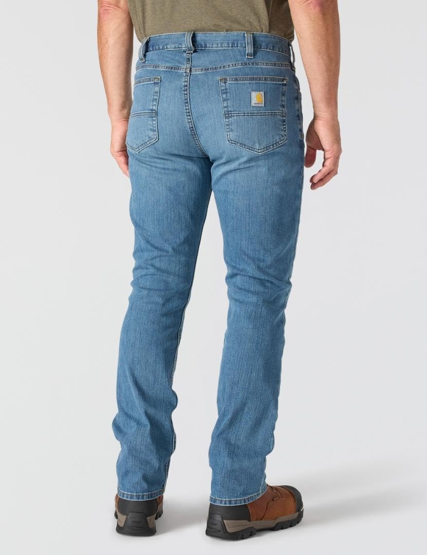 image:imageCarhartt Mens Relaxed Straight Rugged Flex JeanColdwater