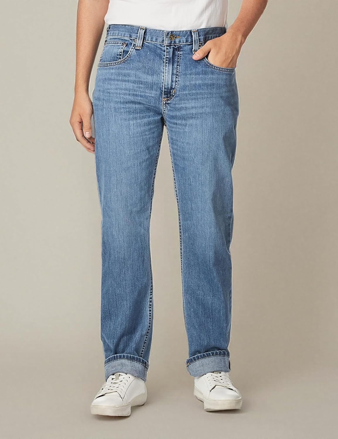 image:imageCarhartt Mens Relaxed Straight Rugged Flex JeanHoughton