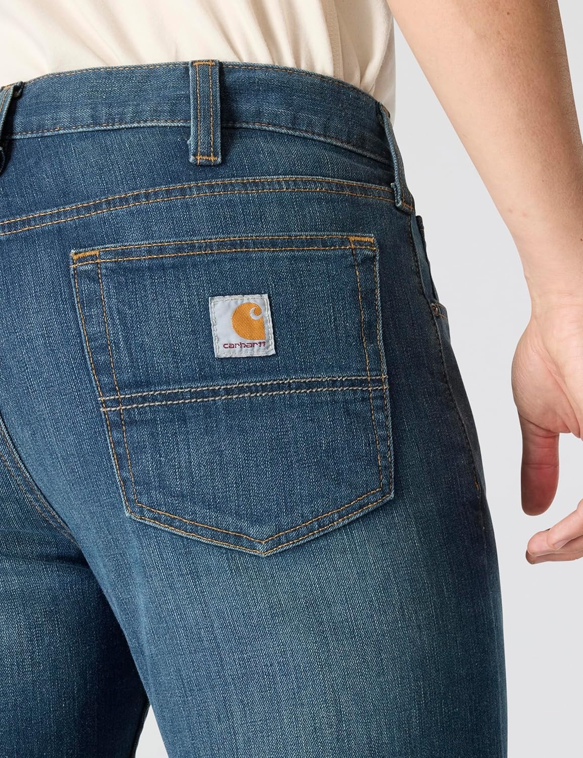 image:imageCarhartt Mens Relaxed Straight Rugged Flex JeanSuperior