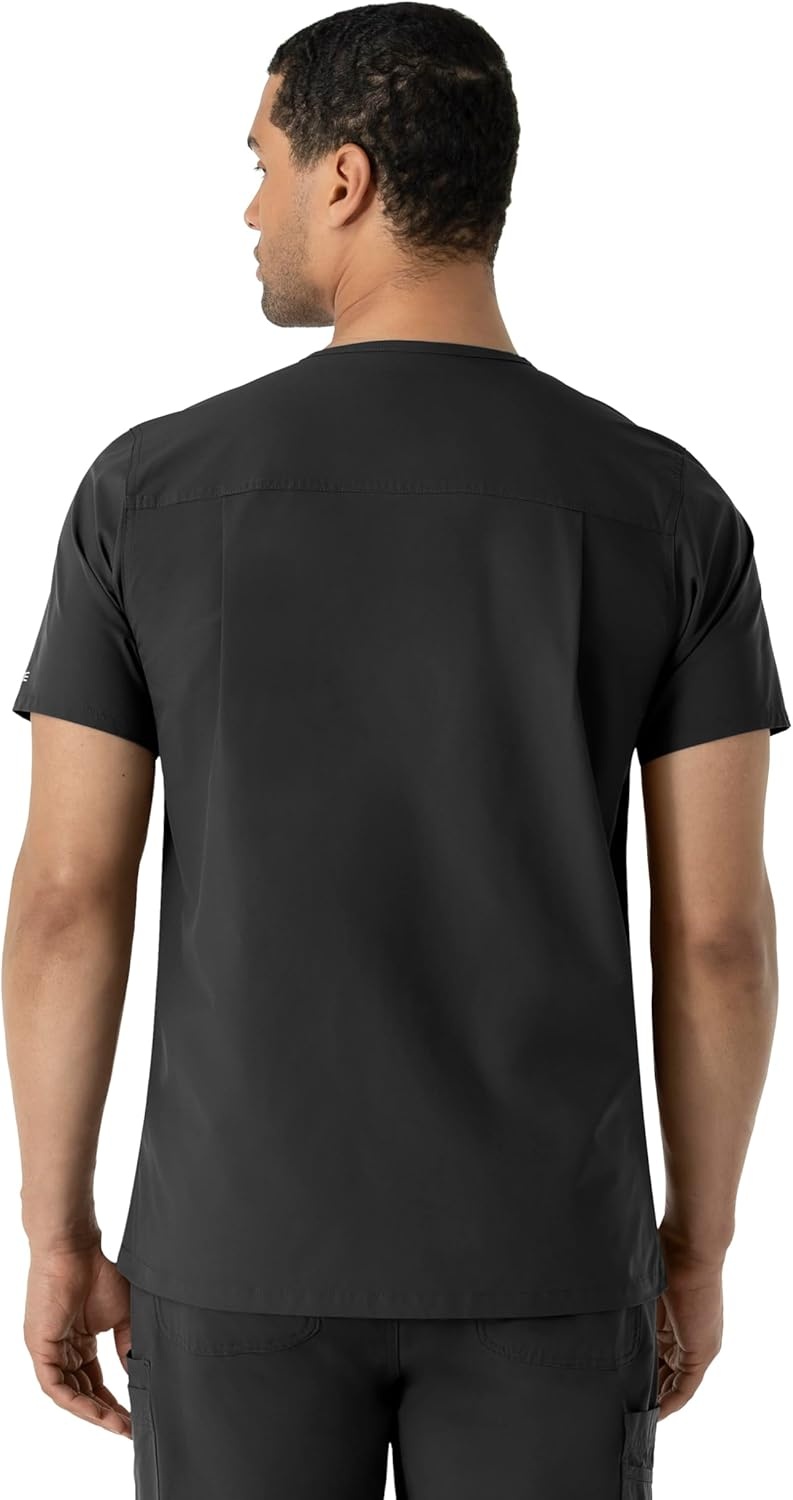 image:imageCarhartt Scrubs C16113 Force Modern Fit VNeck TopBlack