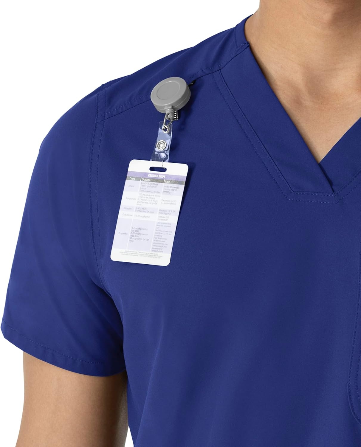 image:imageCarhartt Scrubs C16113 Force Modern Fit VNeck TopGalaxy Blue