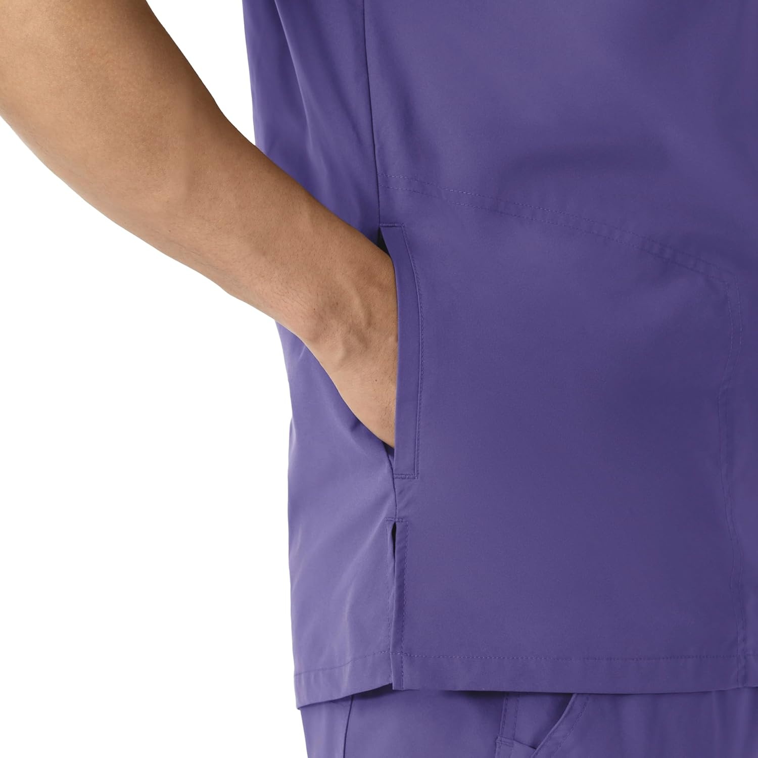 image:imageCarhartt Scrubs C16113 Force Modern Fit VNeck TopGrape