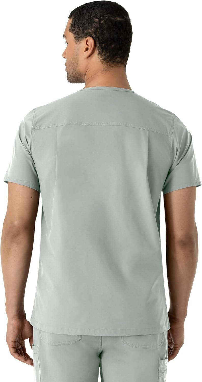 image:imageCarhartt Scrubs C16113 Force Modern Fit VNeck TopGrey