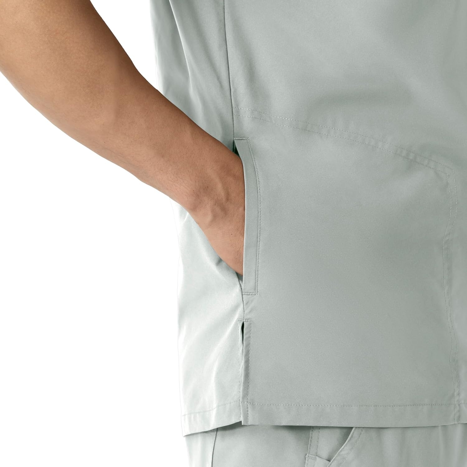 image:imageCarhartt Scrubs C16113 Force Modern Fit VNeck TopGrey