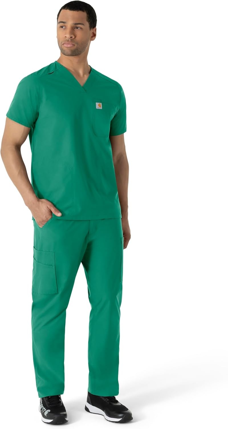 image:imageCarhartt Scrubs C16113 Force Modern Fit VNeck TopHunter