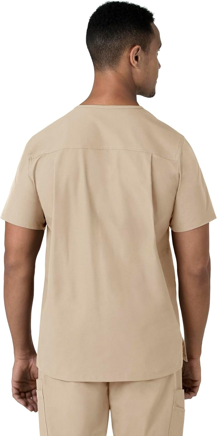 image:imageCarhartt Scrubs C16113 Force Modern Fit VNeck TopKhaki