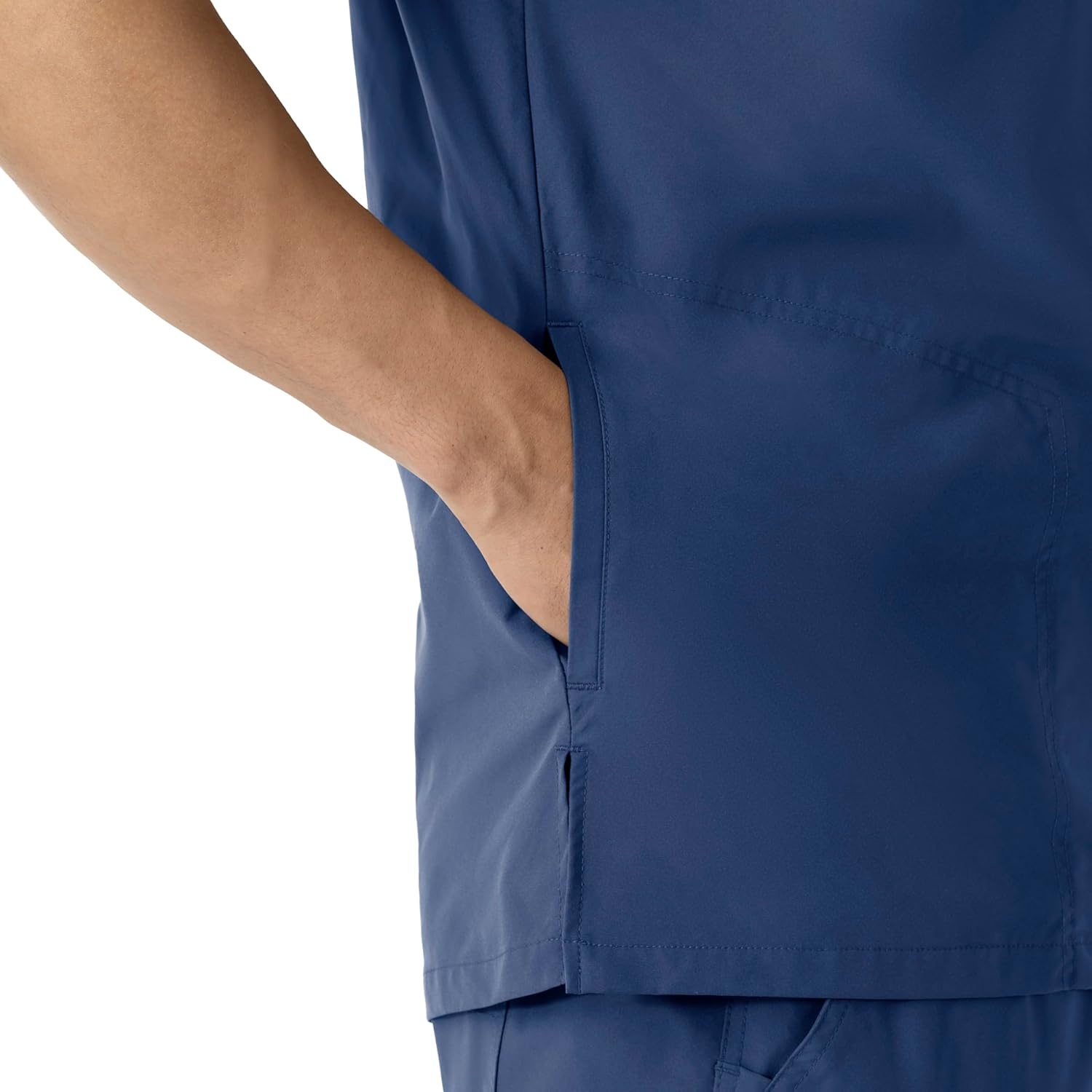 image:imageCarhartt Scrubs C16113 Force Modern Fit VNeck TopNavy