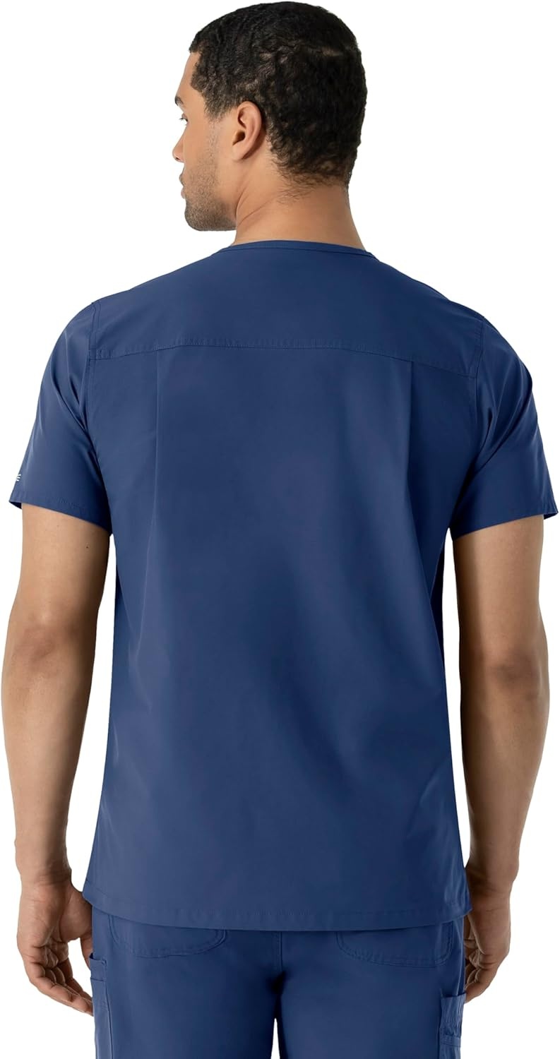 image:imageCarhartt Scrubs C16113 Force Modern Fit VNeck TopNavy