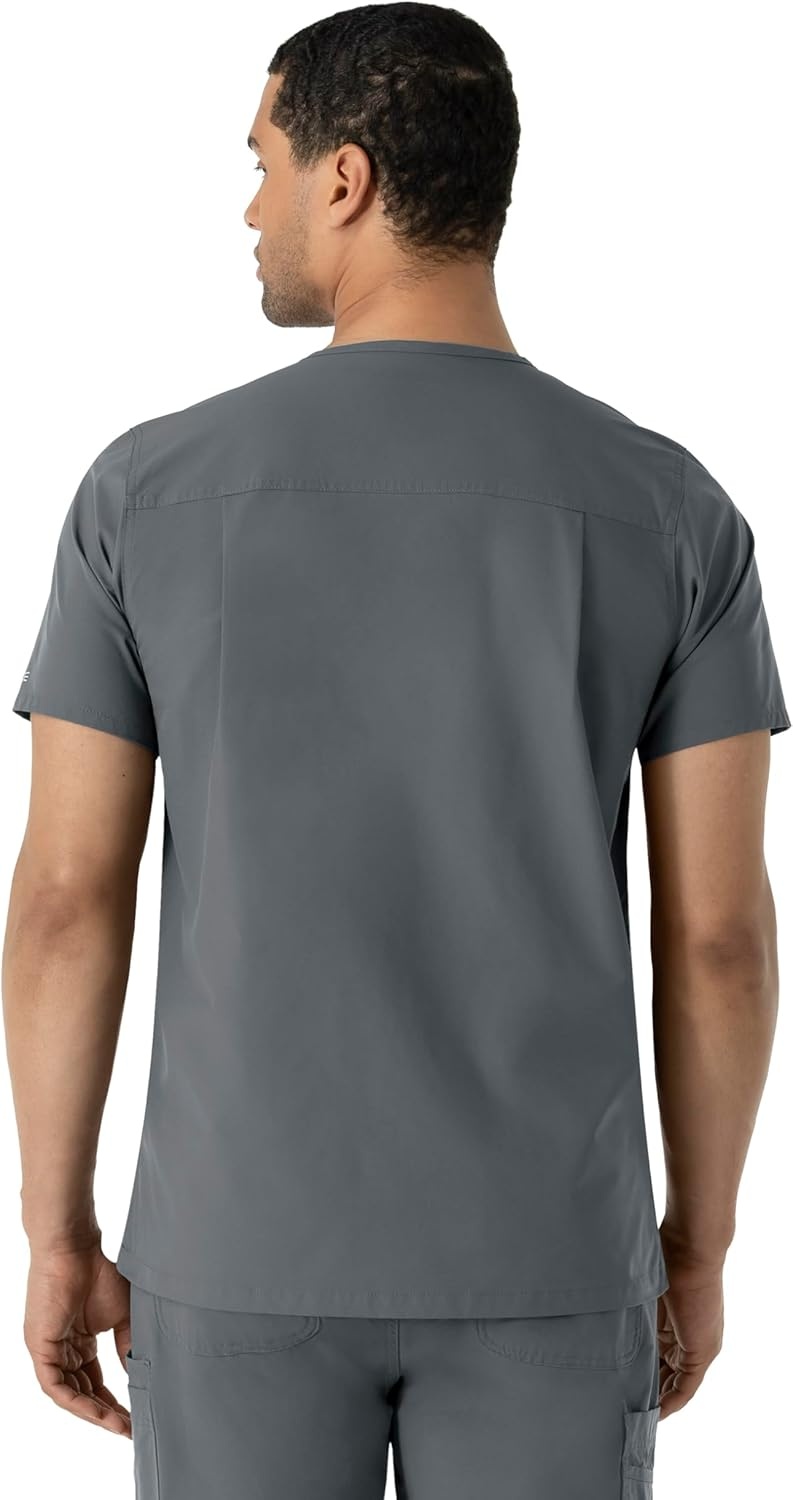image:imageCarhartt Scrubs C16113 Force Modern Fit VNeck TopPewter