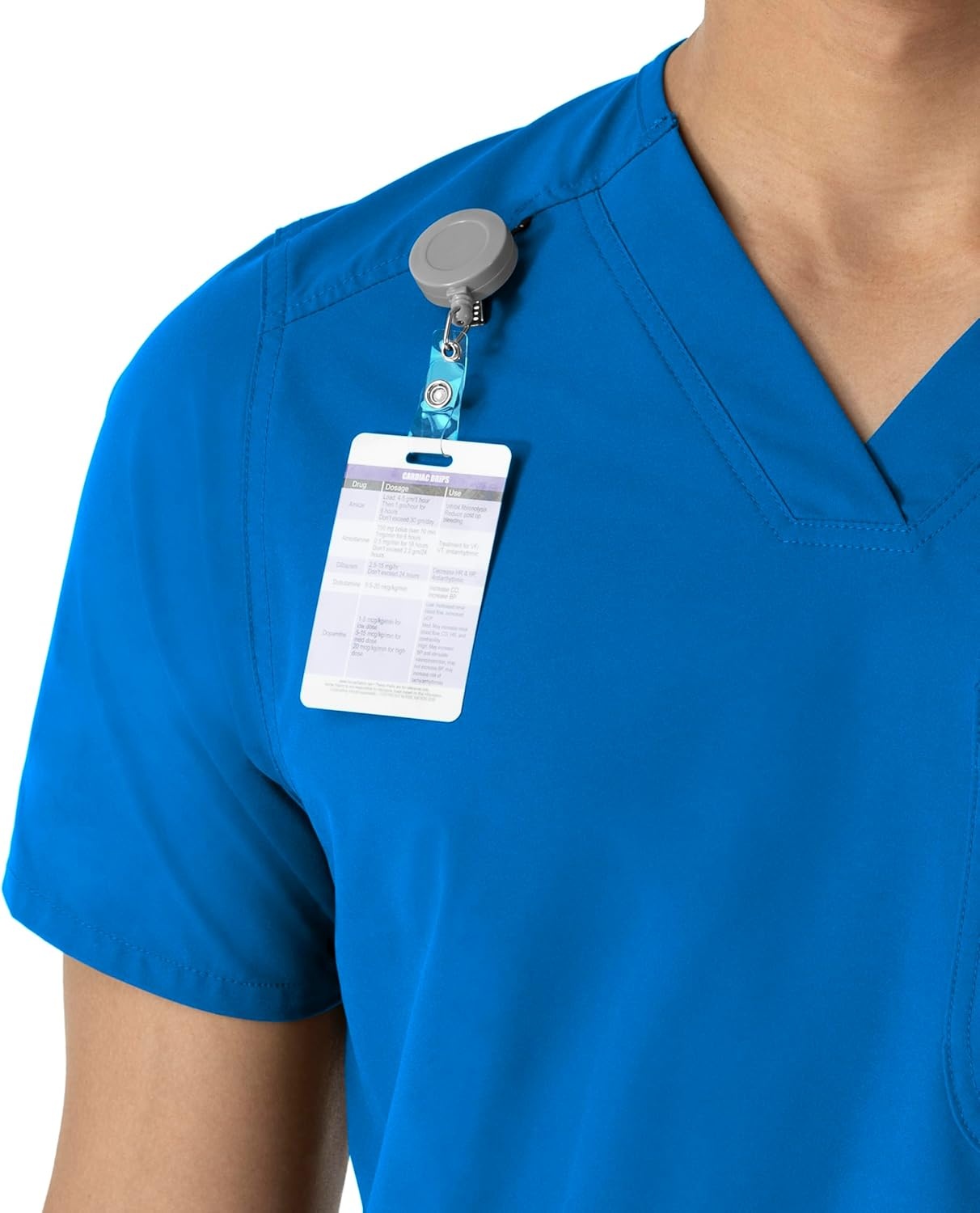 image:imageCarhartt Scrubs C16113 Force Modern Fit VNeck TopRoyal