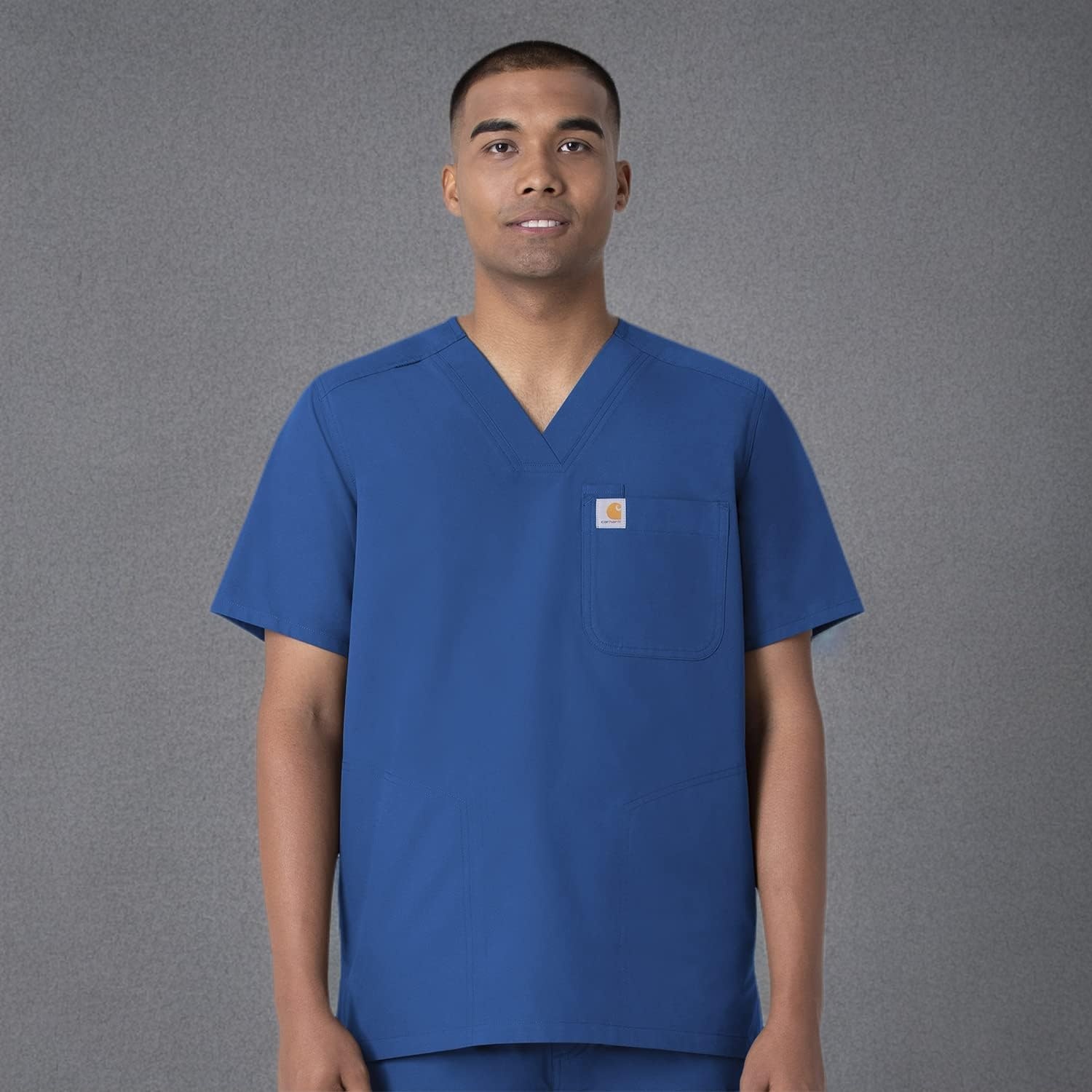image:imageCarhartt Scrubs C16113 Force Modern Fit VNeck TopRoyal