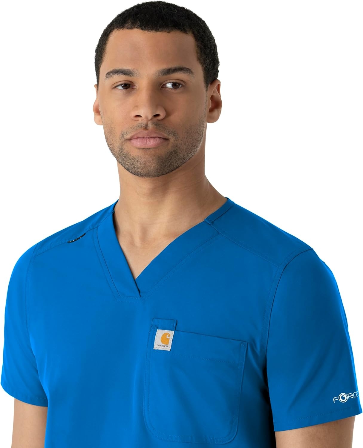 image:imageCarhartt Scrubs C16113 Force Modern Fit VNeck TopRoyal