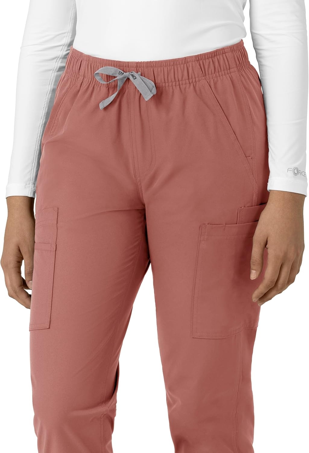 image:imageCarhartt Scrubs C51213 Womens Force Modern Fit Straight Leg PantWildrose