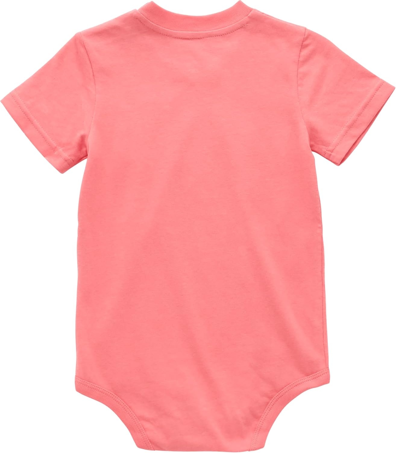 image:imageCarhartt Unisex Baby Shortsleeve Bodysuit Pocket TshirtDubarry Pink