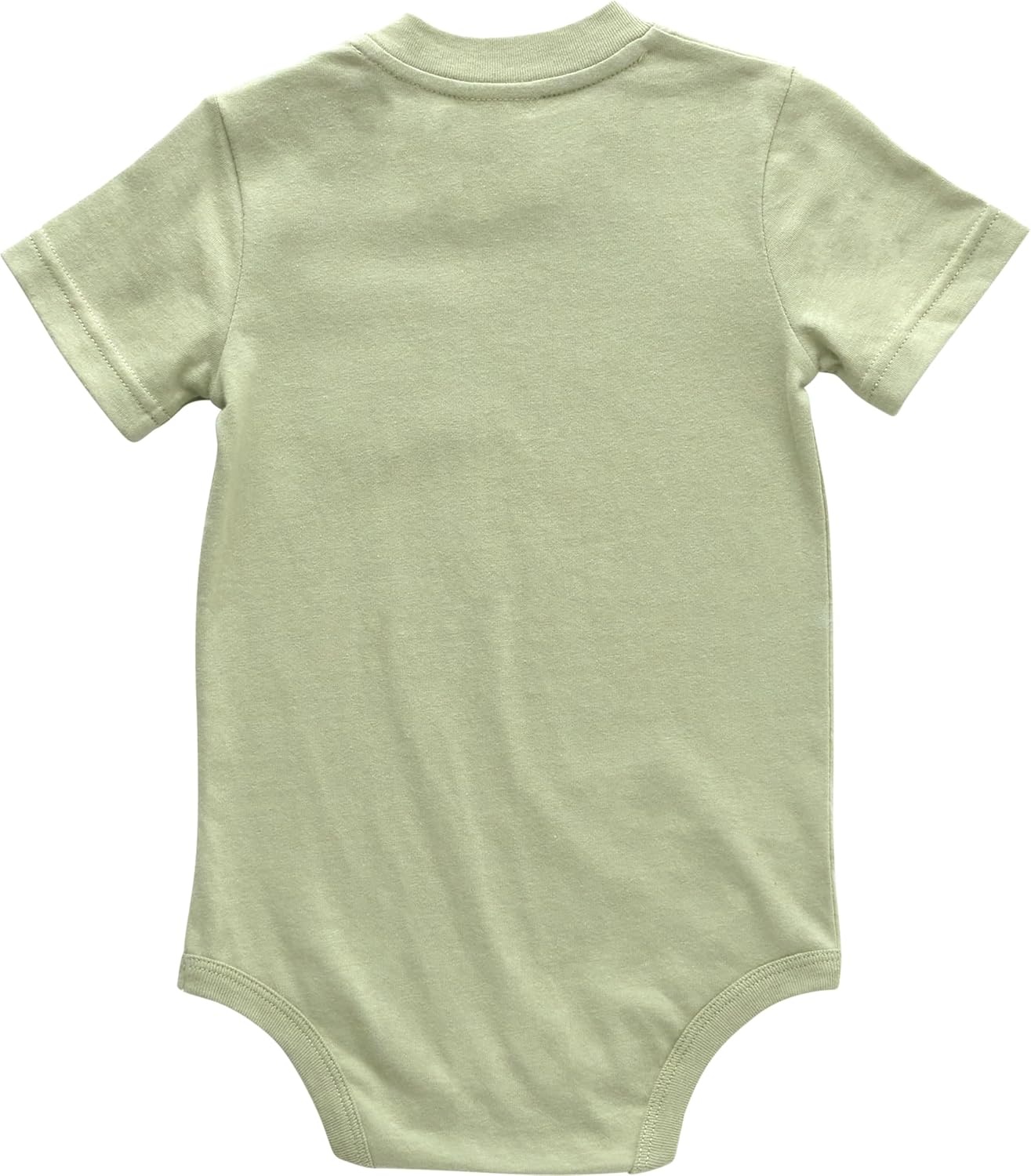 image:imageCarhartt Unisex Baby Shortsleeve Bodysuit Pocket TshirtTea Green