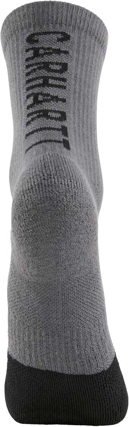 image:imageCarhartt Unisex Force Midweight Logo Crew Sock 3 PackAssorted 02