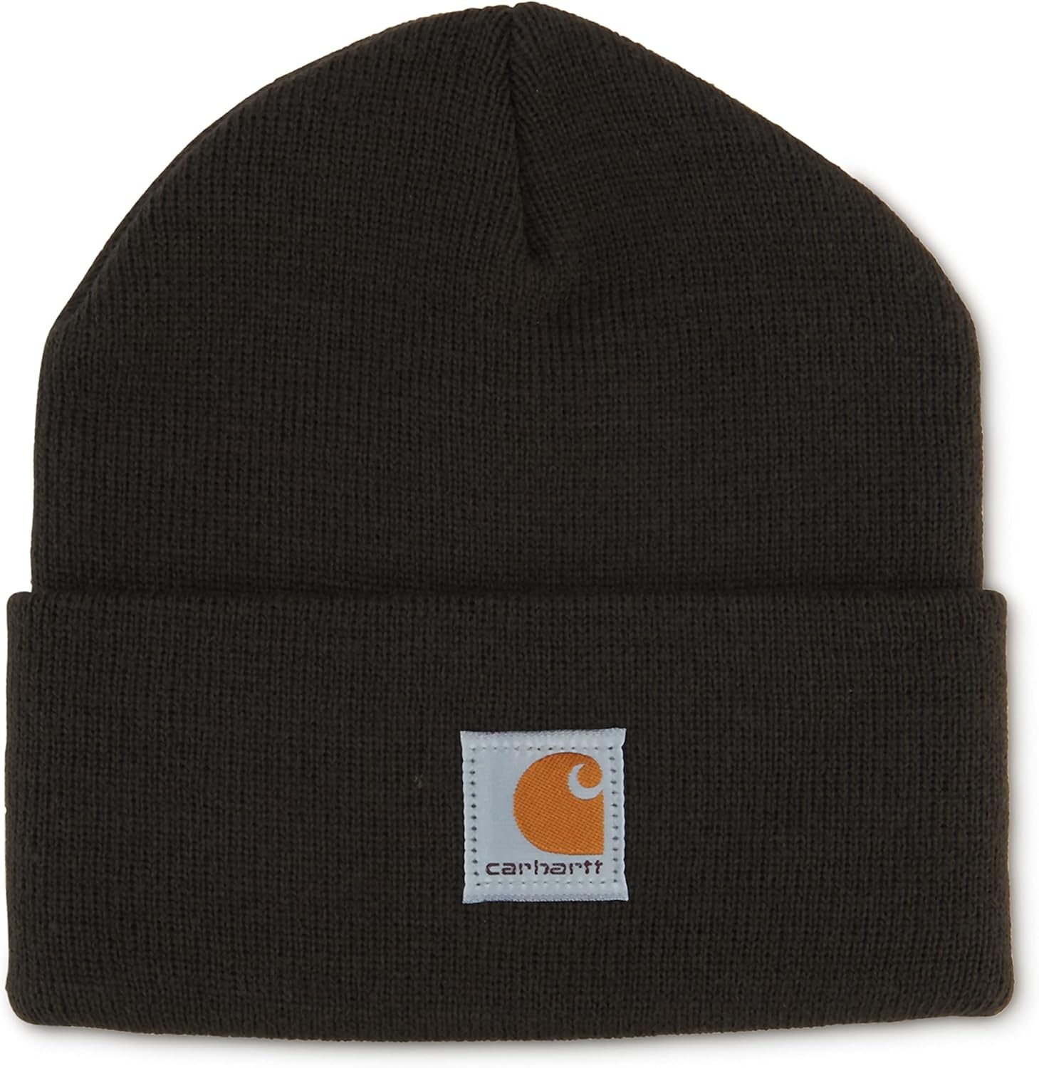 image:imageCarhartt Unisex Kids Youth Knit Beanie Cuff HatMustang Brown Youth