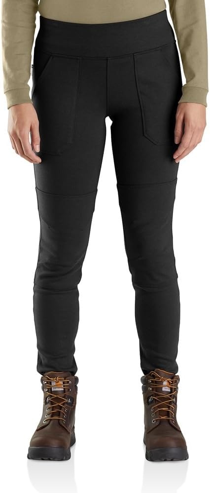image:imageCarhartt Womens 105283 Womens FlameResistant Force Fitted MidweightBlack