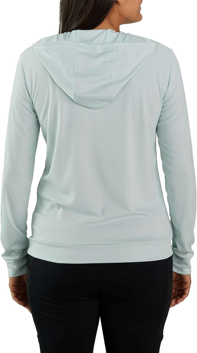 image:imageCarhartt Womens 106236 Womens Force Sun Defender Lightweight LongSlDew Drop