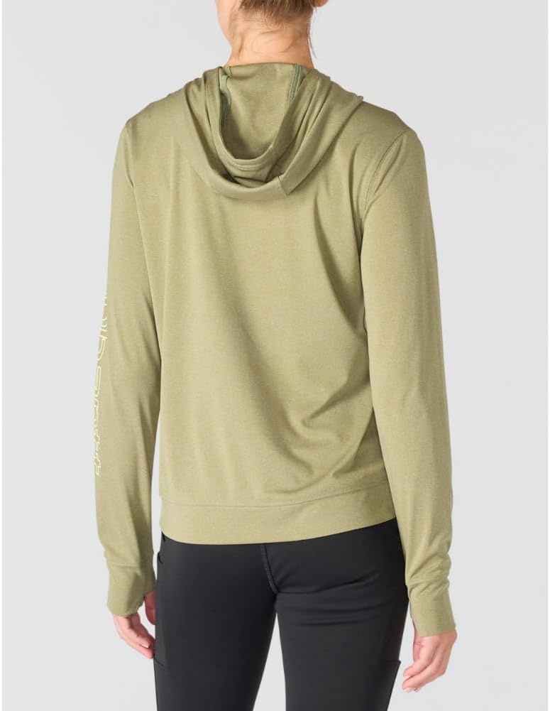 image:imageCarhartt Womens 106236 Womens Force Sun Defender Lightweight LongSlDill Heather