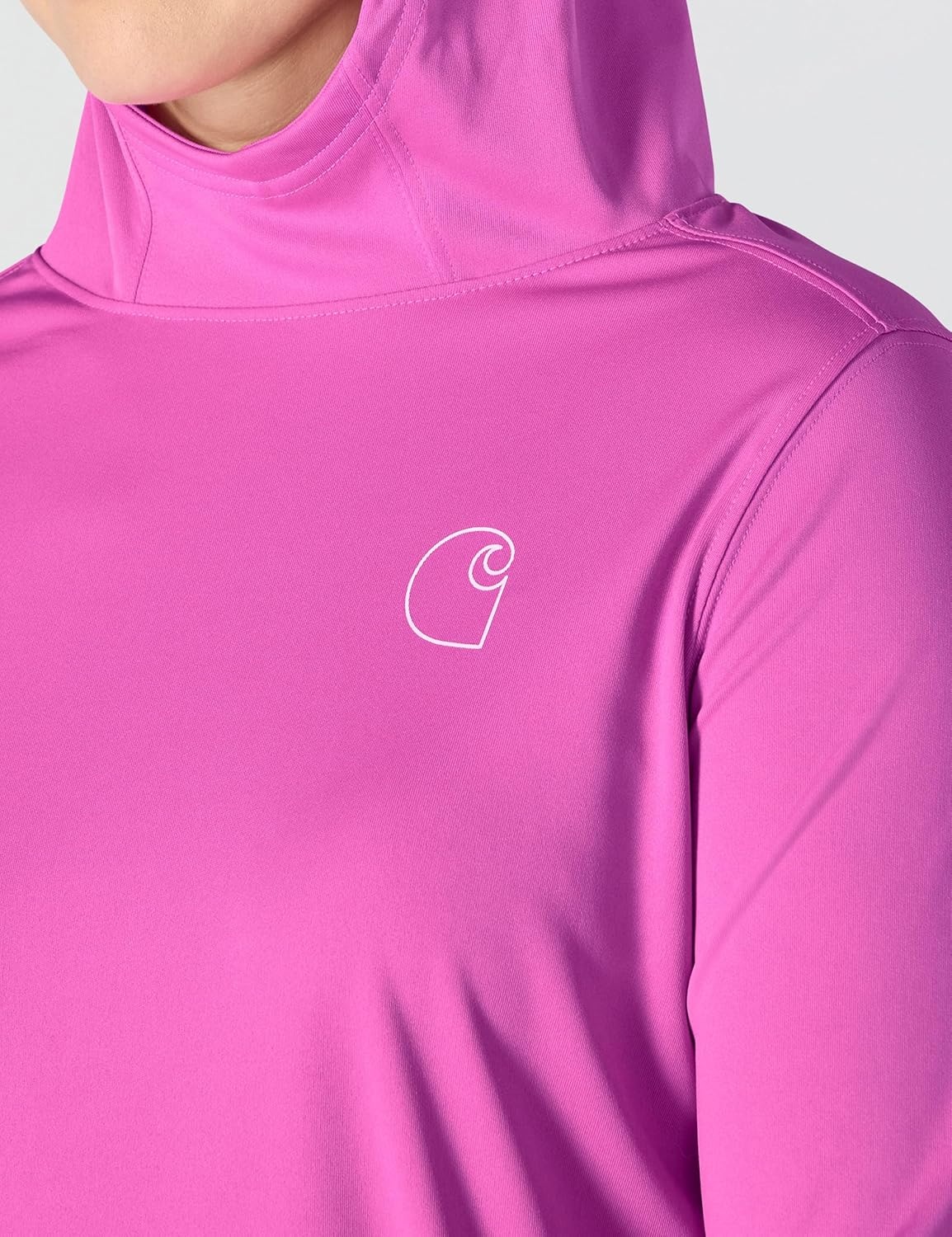 image:imageCarhartt Womens 106236 Womens Force Sun Defender Lightweight LongSlElectric Fuchsia