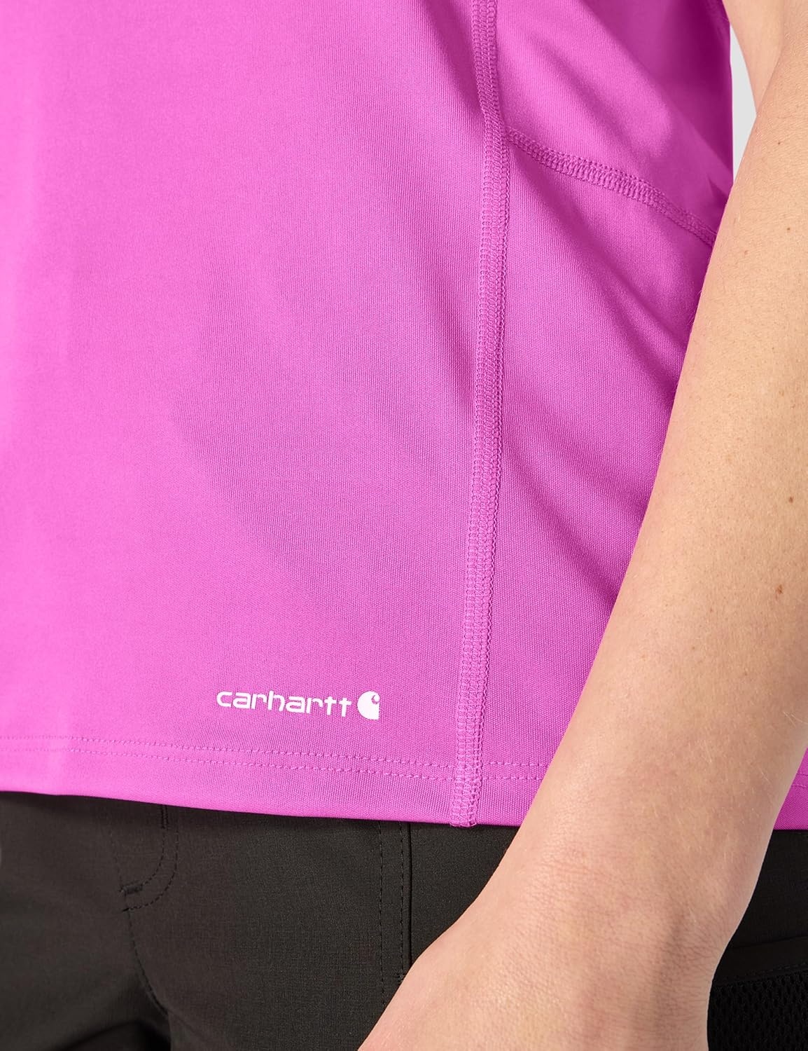 image:imageCarhartt Womens 106828 Womens Force Relaxed Fit TankElectric Fuchsia