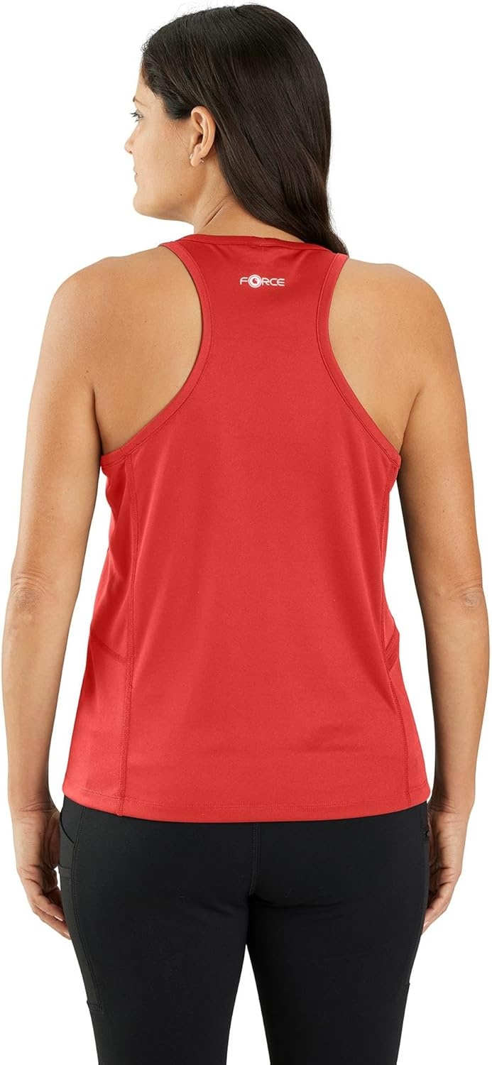 image:imageCarhartt Womens 106828 Womens Force Relaxed Fit TankRoasted Tomato