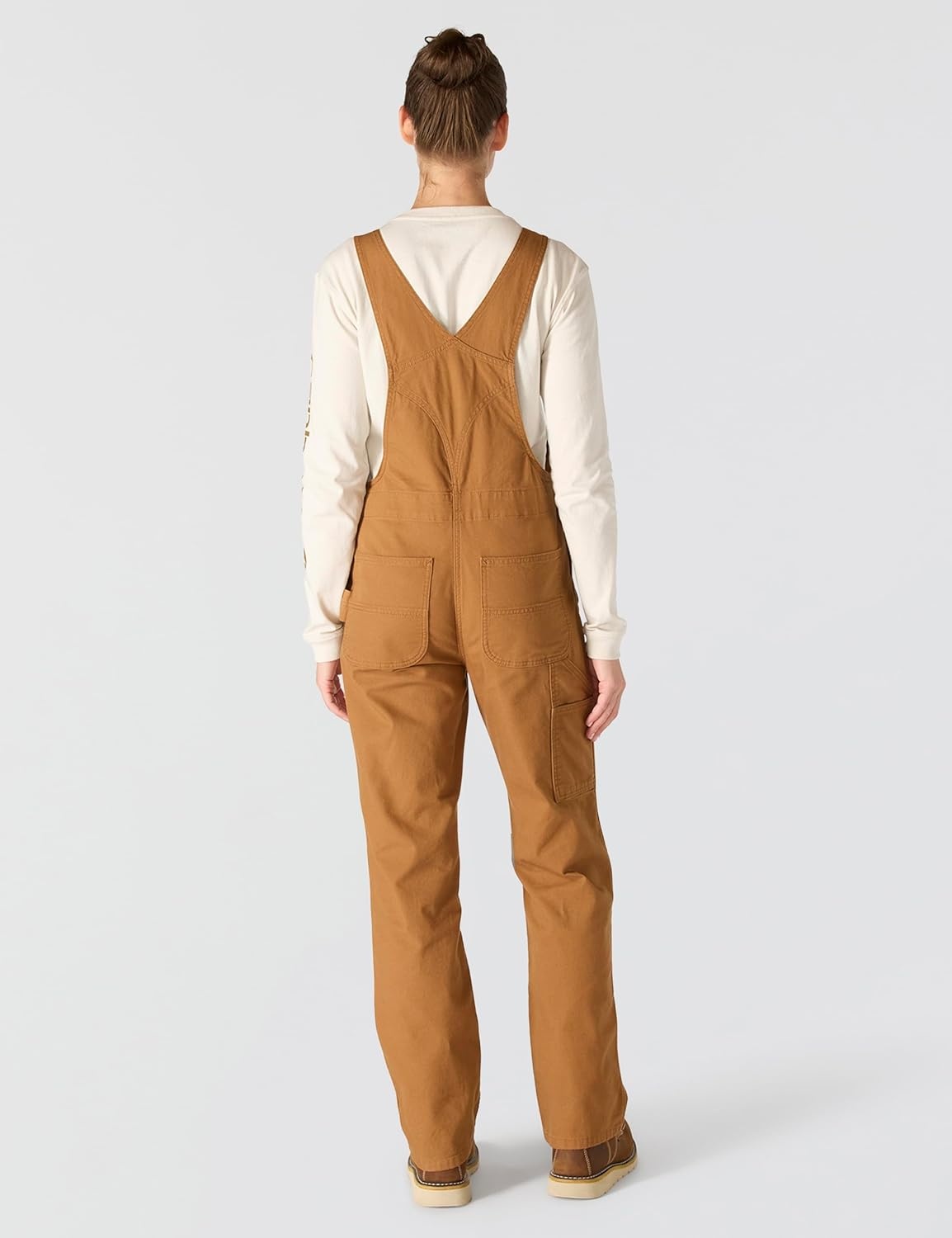 image:imageCarhartt Womens Ashland Bib OverallCarhartt Brown