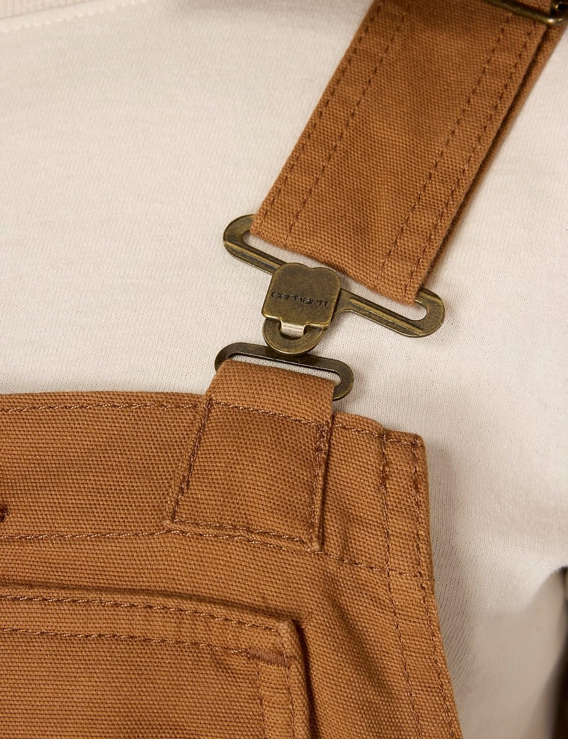 image:imageCarhartt Womens Ashland Bib OverallCarhartt Brown