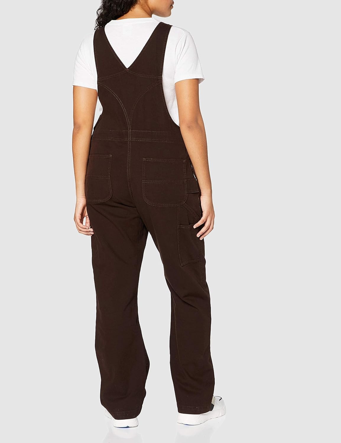 image:imageCarhartt Womens Ashland Bib OverallDark Brown