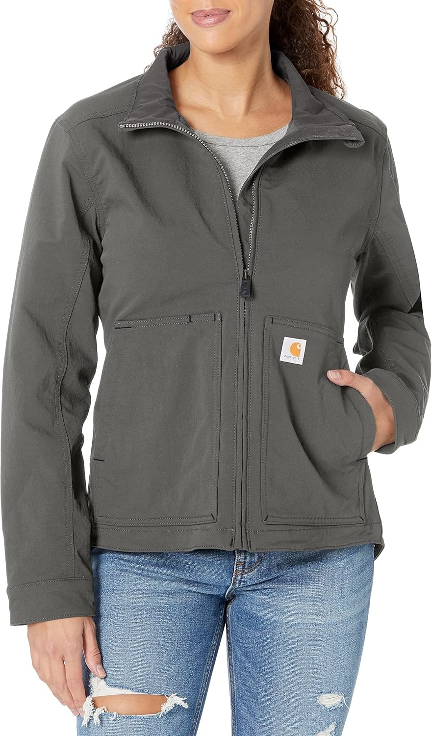 image:imageCarhartt Womens Camden Softshell JacketGravel