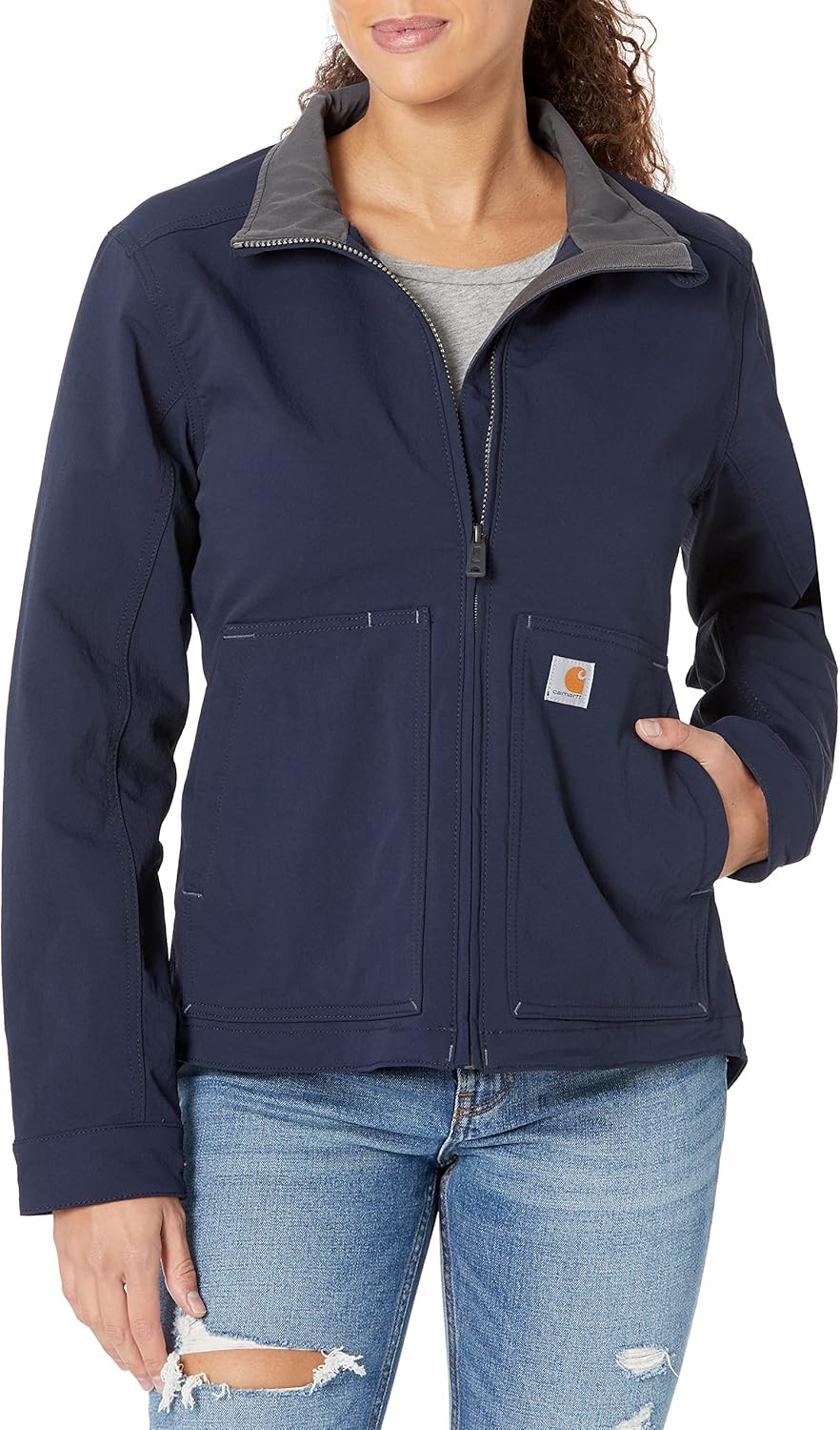 image:imageCarhartt Womens Camden Softshell JacketNavy