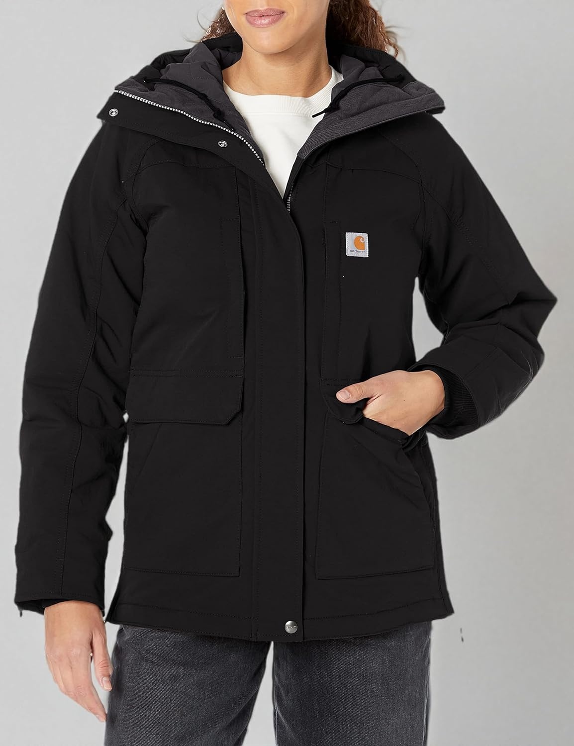 image:imageCarhartt Womens Camden Traditional CoatBlack