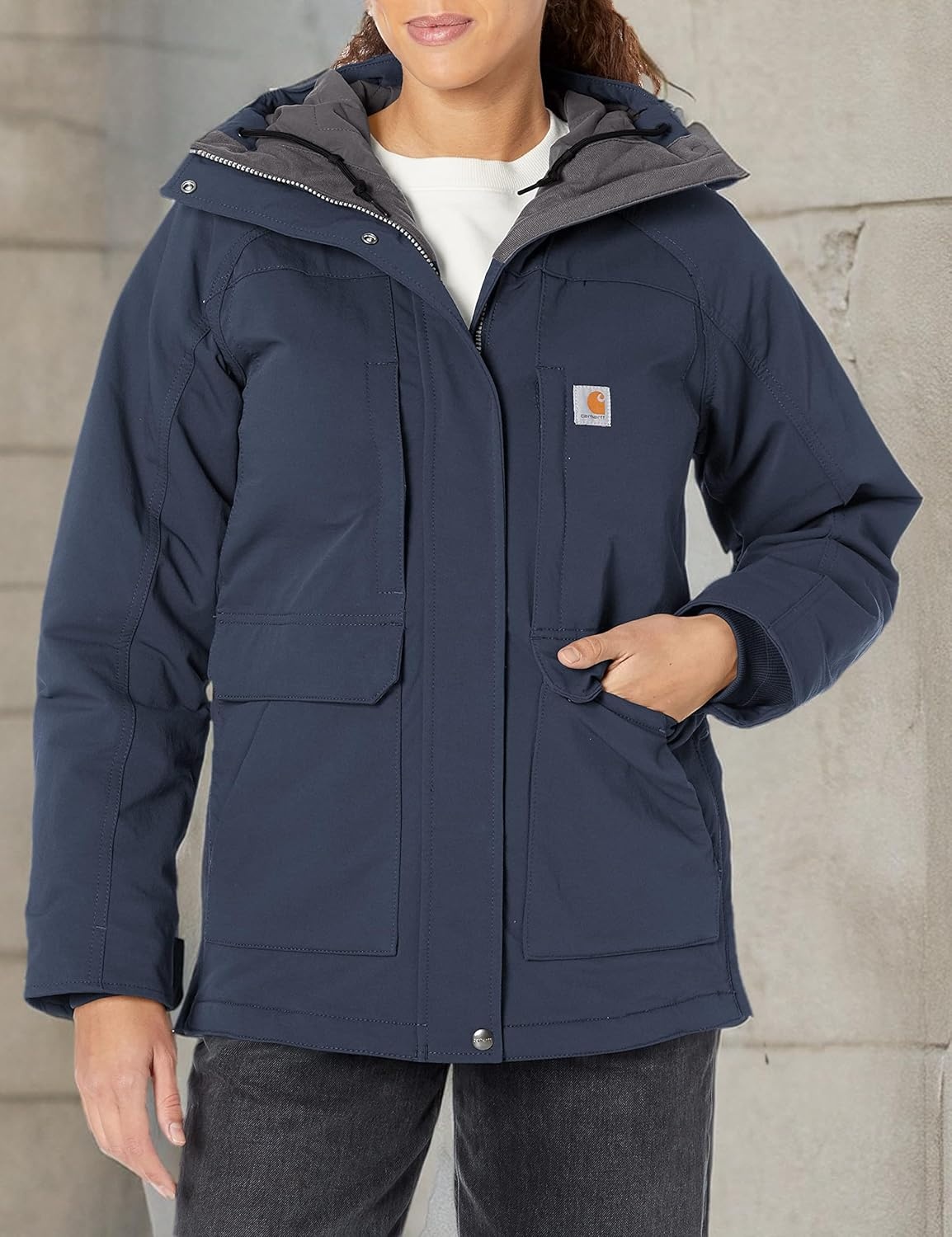 image:imageCarhartt Womens Camden Traditional CoatNavy