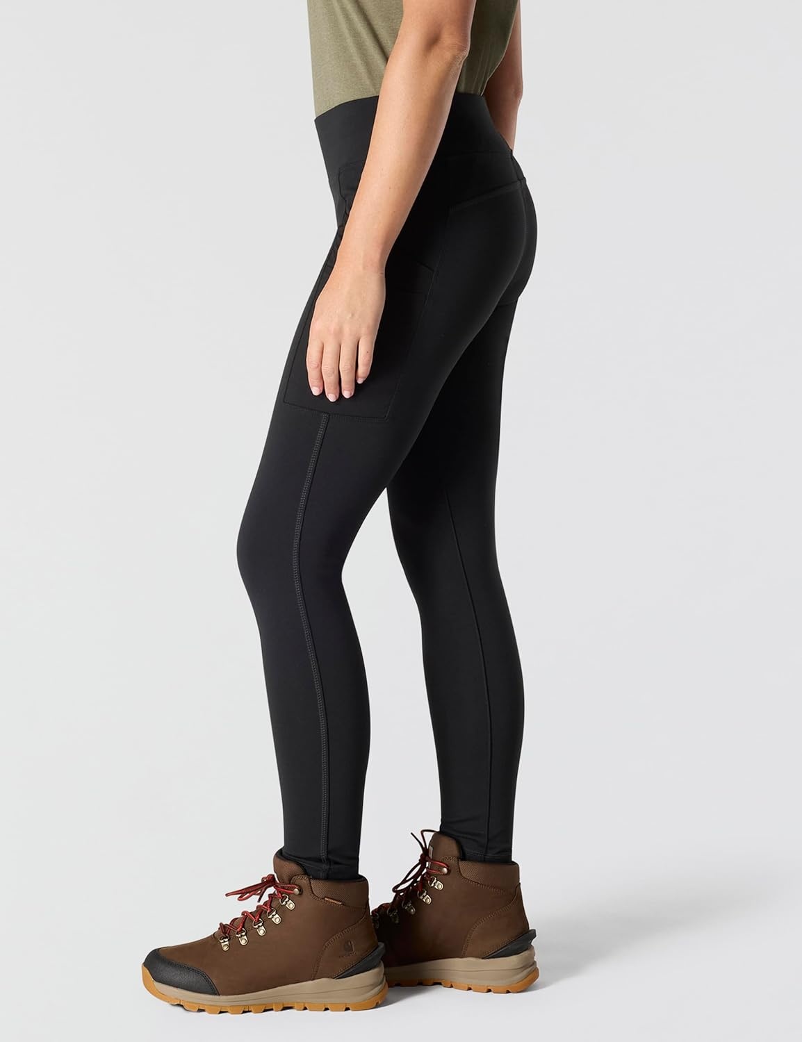 image:imageCarhartt Womens Force Fitted Lightweight Utility LeggingBlack