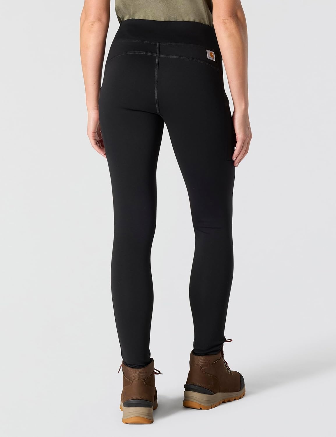 image:imageCarhartt Womens Force Fitted Lightweight Utility LeggingBlack