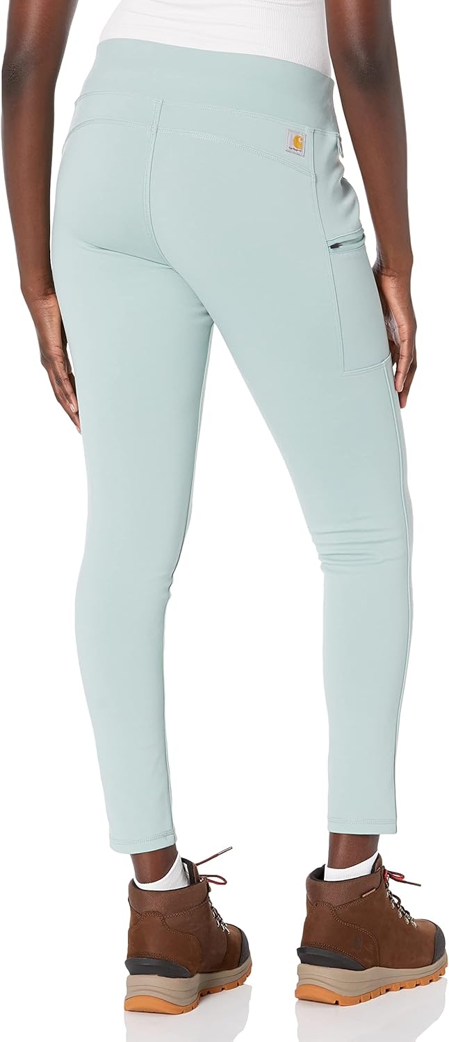 image:imageCarhartt Womens Force Fitted Lightweight Utility LeggingBlue Surf