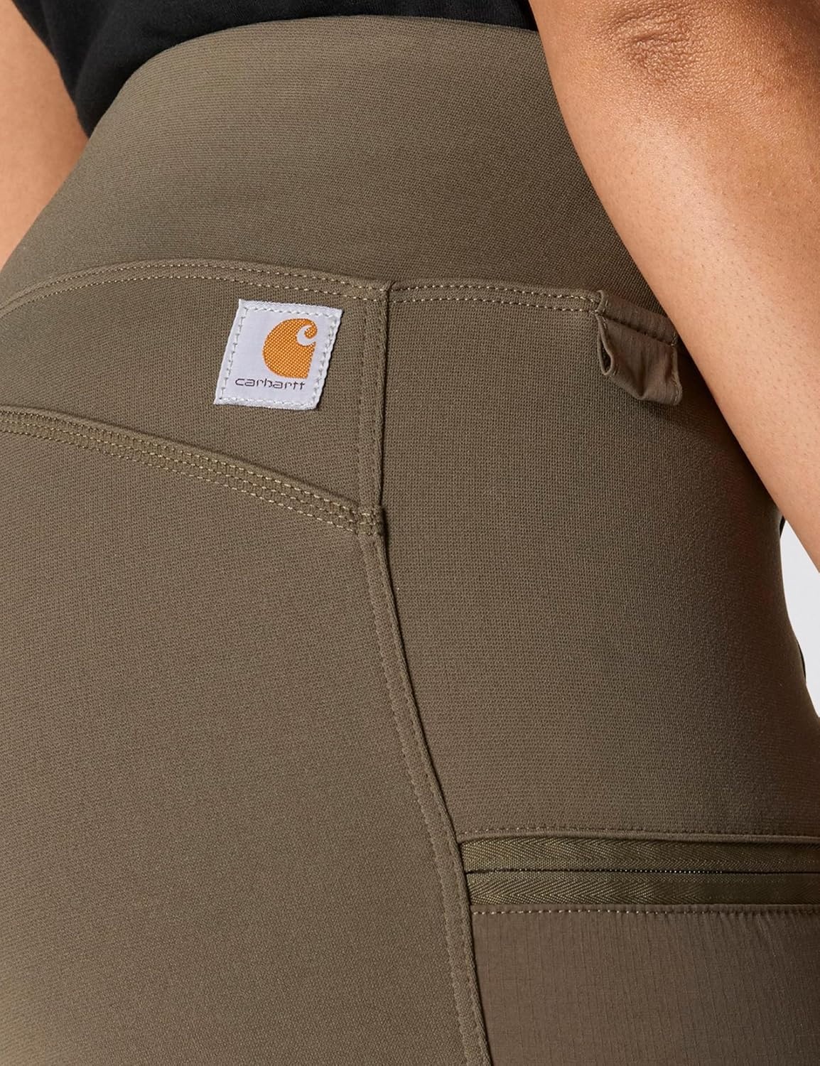 image:imageCarhartt Womens Force Fitted Lightweight Utility LeggingTarmac