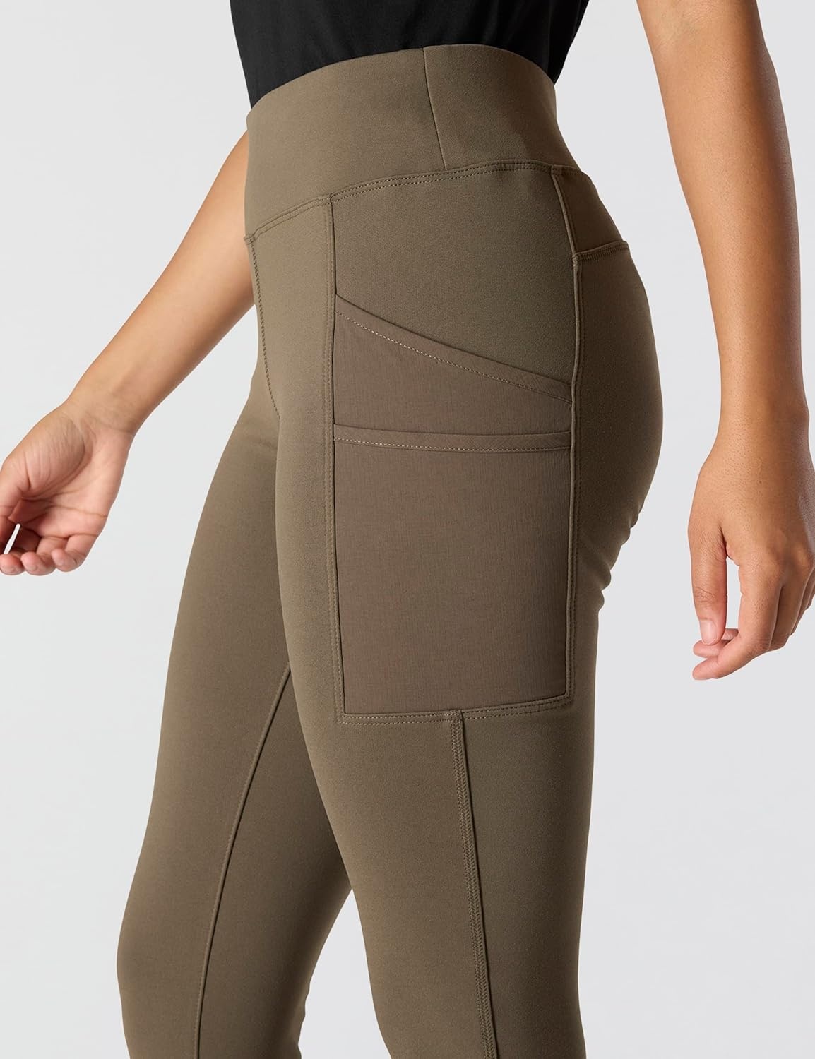 image:imageCarhartt Womens Force Fitted Lightweight Utility LeggingTarmac