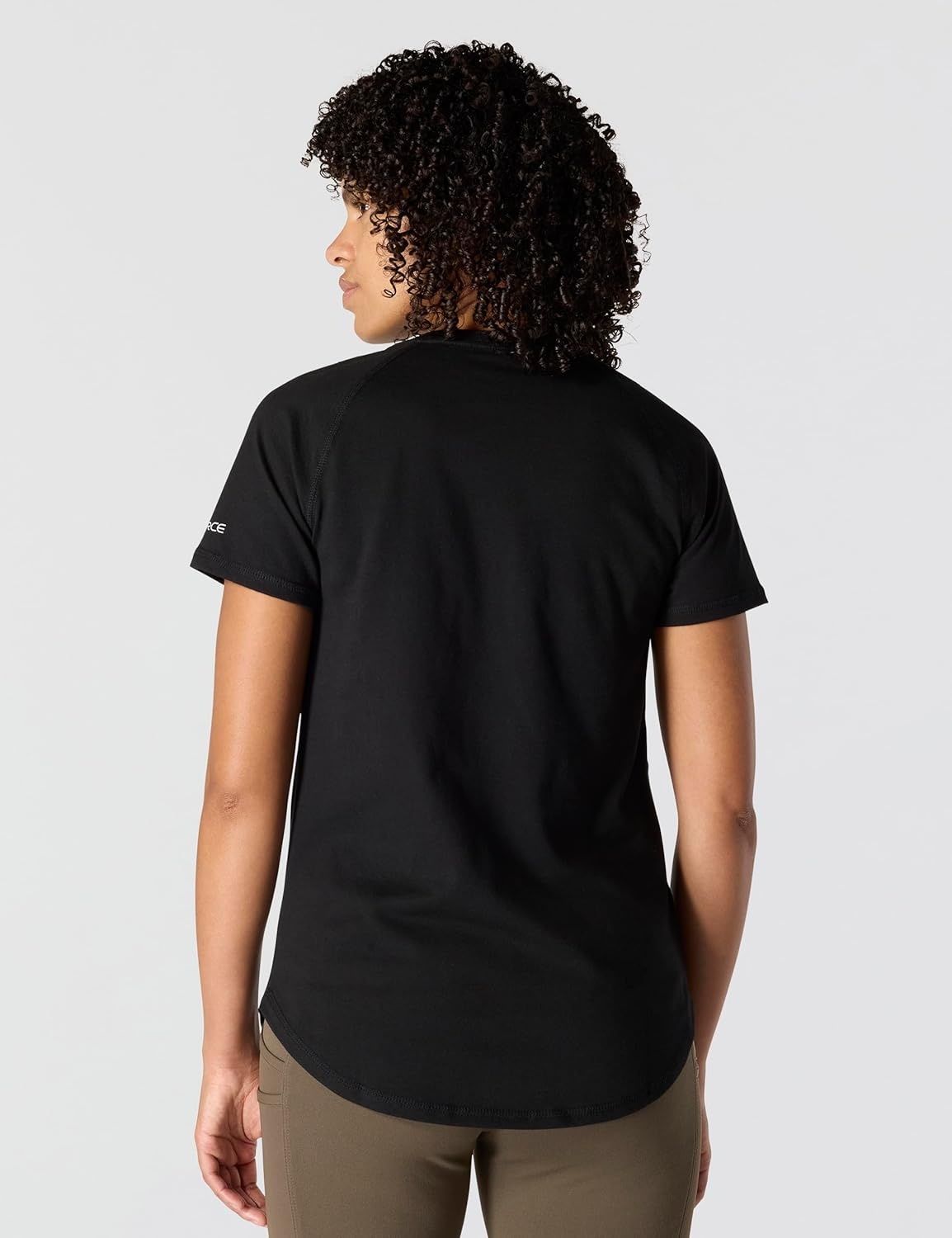 image:imageCarhartt Womens Force Relaxed Fit Midweight Pocket TShirt 105415Black