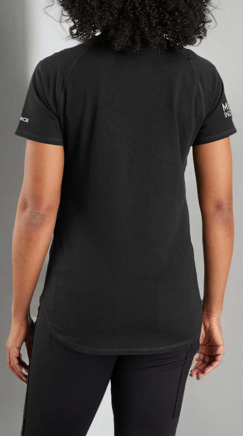 image:imageCarhartt Womens Force Relaxed Fit Midweight Pocket TShirt 105415Black